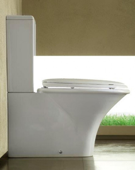 Унитаз компакт Hatria Sculture YXZ4 без бачка и сиденья Унитаз компакт Hatria Sculture YXZ4 без бачка и сиденья