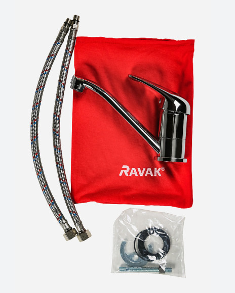 Смеситель для кухни Ravak Suzan SN 016.00 X070038 Хром Смеситель для кухни Ravak Suzan SN 016.00 X070038 Хром