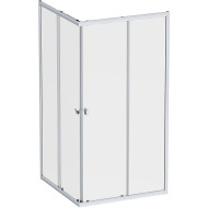 Душевой уголок AM.PM Sunny 100х100 W87G-403-100100-MT профиль Хром матовый стекло прозрачное Душевой уголок AM.PM Sunny 100х100 W87G-403-100100-MT профиль Хром матовый стекло прозрачное