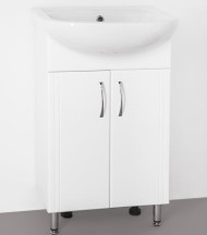 Тумба под раковину Style Line Эко Стандарт 9 Ладога 50 Белый