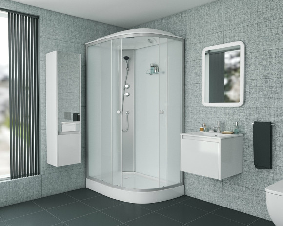 Душевая кабина Niagara Eco 120x80 L E120/80/13L/MT без гидромассажа Душевая кабина Niagara Eco 120x80 L E120/80/13L/MT без гидромассажа