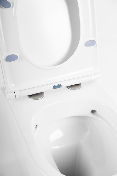 Унитаз BelBagno Marino BB105CBR/BB870SC приставной с сиденьем Микролифт