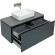 Тумба под раковину Allen Brau Infinity 100 1.21004.AM подвесная Антрацит матовый Тумба под раковину Allen Brau Infinity 100 1.21004.AM подвесная Антрацит матовый