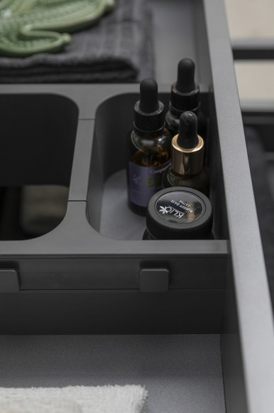 Тумба под раковину Allen Brau Infinity 100 1.21004.AM подвесная Антрацит матовый Тумба под раковину Allen Brau Infinity 100 1.21004.AM подвесная Антрацит матовый