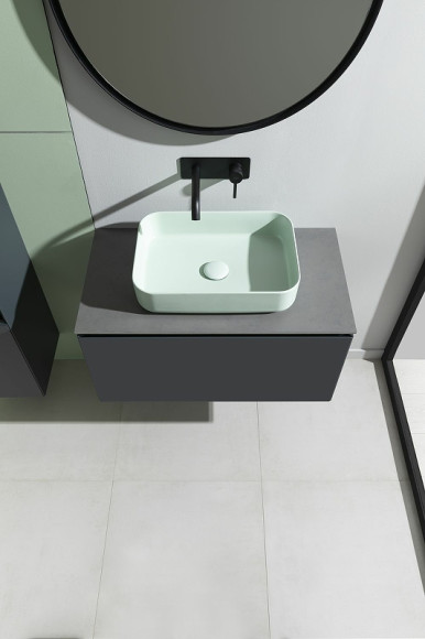 Тумба под раковину Allen Brau Infinity 100 1.21004.AM подвесная Антрацит матовый Тумба под раковину Allen Brau Infinity 100 1.21004.AM подвесная Антрацит матовый