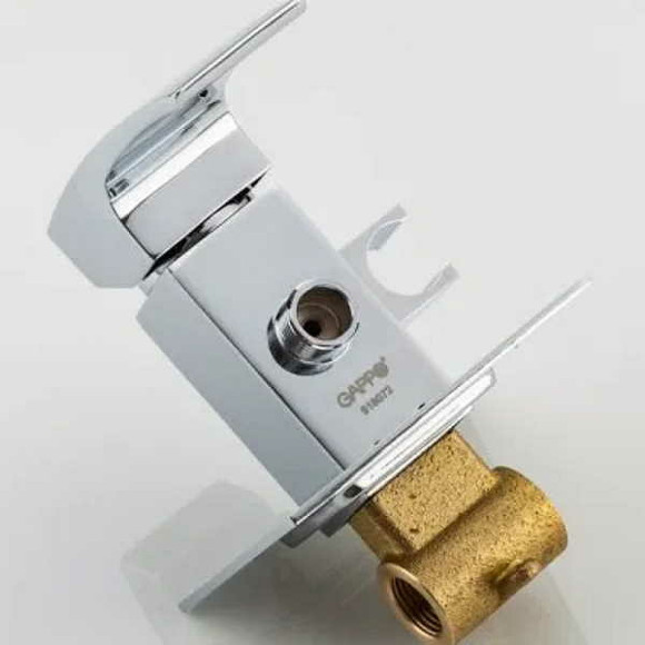 Гигиенический душ со смесителем Gappo Jacob G7207-1 Хром