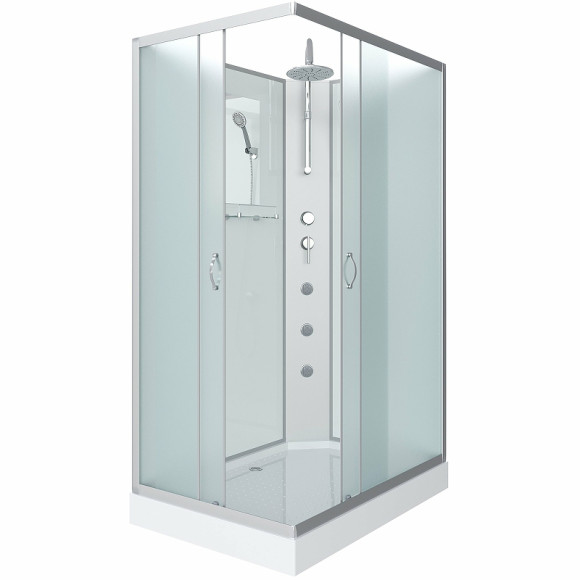 Душевая кабина Niagara Classic 120х90 NG-43295-14QBKTG с гидромассажем