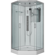 Душевая кабина Niagara Premium 100x100 NG-6002-01GD с гидромассажем Душевая кабина Niagara Premium 100x100 NG-6002-01GD с гидромассажем