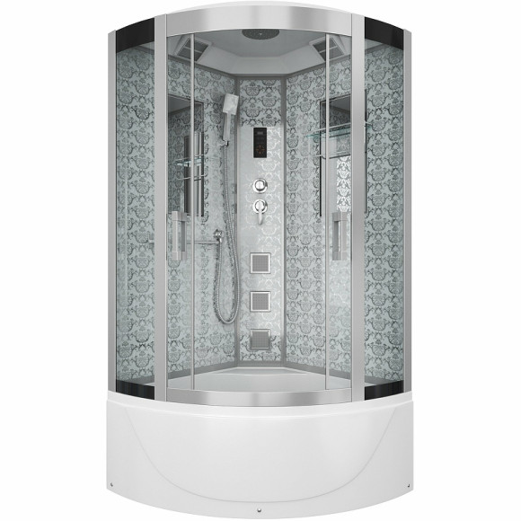 Душевая кабина Niagara Luxe NG-7710W 100x100 с гидромассажем