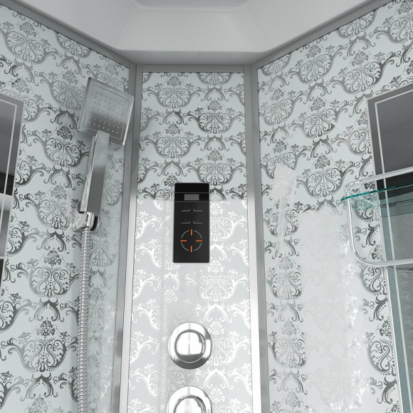 Душевая кабина Niagara Luxe NG-7710W 100x100 с гидромассажем Душевая кабина Niagara Luxe NG-7710W 100x100 с гидромассажем
