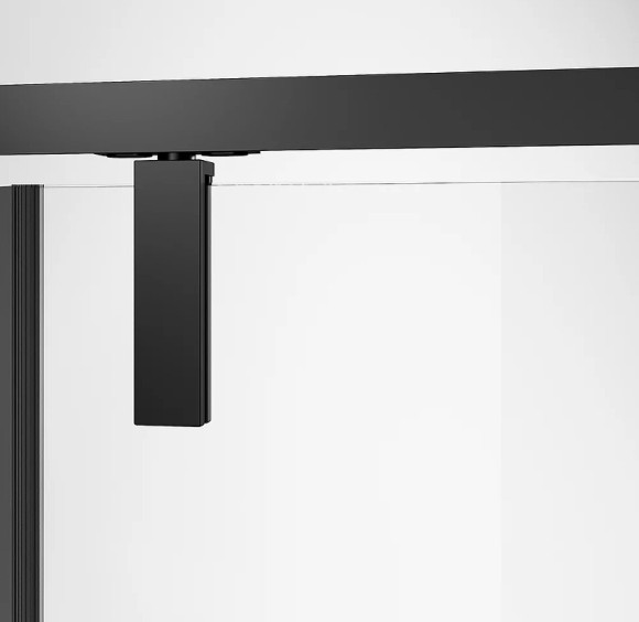 Душевая дверь Veconi Vianno VN-33B 90 VN33B-90-01-C7 профиль Черный матовый стекло прозрачное Душевая дверь Veconi Vianno VN-33B 90 VN33B-90-01-C7 профиль Черный матовый стекло прозрачное