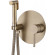 Гигиенический душ со смесителем Abber Emotion AF8826G Золото матовое Гигиенический душ со смесителем Abber Emotion AF8826G Золото матовое