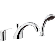 Смеситель на борт ванны Remer Remix R07 Хром