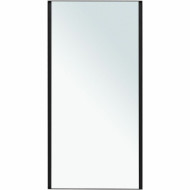 Зеркало Allen Brau Infinity 60 1.21020.BL с подсветкой Черное с сенсорным выключателем