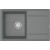 Кухонная мойка Point Лаура 78 PN3005AL Серая