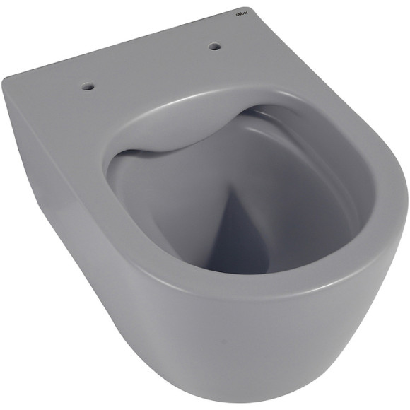 Унитаз Abber Bequem AC1104MG подвесной Серый матовый с сиденьем Микролифт Унитаз Abber Bequem AC1104MG подвесной Серый матовый с сиденьем Микролифт