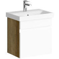 Тумба под раковину Aqwella Smart 50 SRT0105DB подвесная Дуб балтийский Тумба под раковину Aqwella Smart 50 SRT0105DB подвесная Дуб балтийский