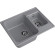 Кухонная мойка GranFest Quarz GF-Z09 Темно-серая