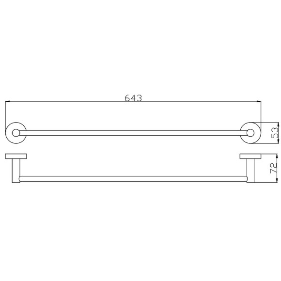 Полотенцедержатель Rav Slezak Colorado COA0701/60ZRK Розовый золотистый крацованный Полотенцедержатель Rav Slezak Colorado COA0701/60ZRK Розовый золотистый крацованный