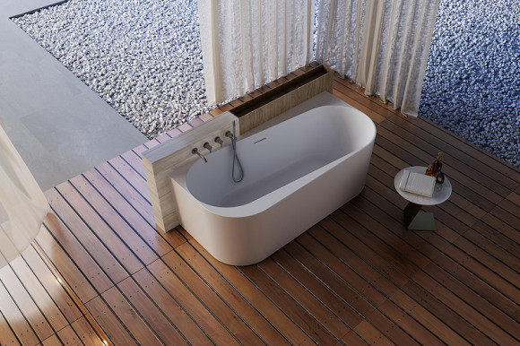 Акриловая ванна Abber 170х78 AB9494-1.7 без гидромассажа Акриловая ванна Abber 170х78 AB9494-1.7 без гидромассажа