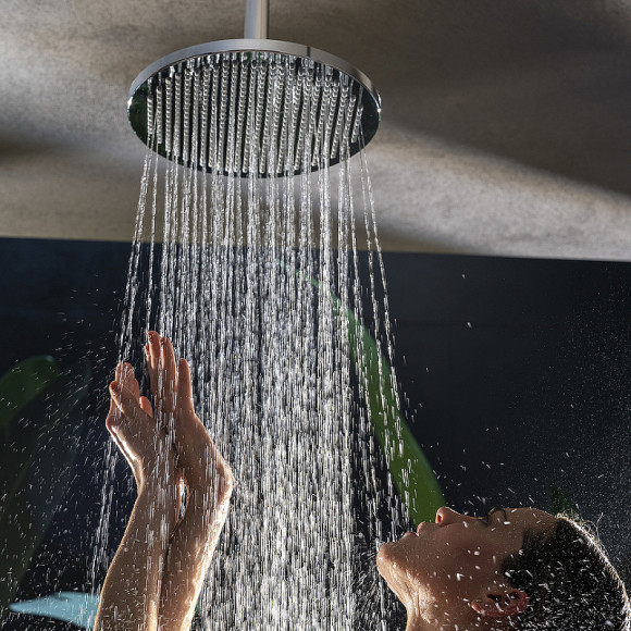 Душевая система Bossini Apice L10507.073 с термостатом Черный матовый Душевая система Bossini Apice L10507.073 с термостатом Черный матовый