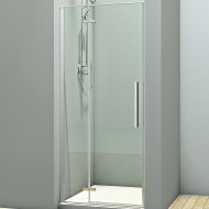 Душевая дверь Veconi Vianno VN-73 100 VN73-100-01-C4 профиль Хром стекло прозрачное