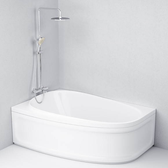 Акриловая ванна AM.PM Like 170x110 L W80A-170L110W-A без гидромассажа Акриловая ванна AM.PM Like 170x110 L W80A-170L110W-A без гидромассажа