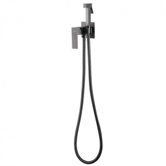 Гигиенический душ со смесителем Abber Daheim AF8226NG Никель Гигиенический душ со смесителем Abber Daheim AF8226NG Никель