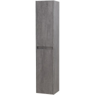 Шкаф пенал BelBagno Kraft 33 L KRAFT-1600-2A-SC-CG-L подвесной Cemento Grigio
