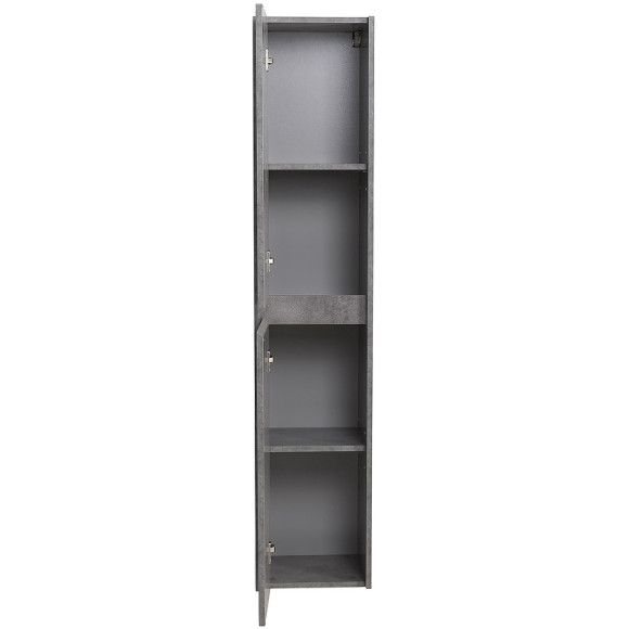 Шкаф пенал BelBagno Kraft 33 L KRAFT-1600-2A-SC-CG-L подвесной Cemento Grigio Шкаф пенал BelBagno Kraft 33 L KRAFT-1600-2A-SC-CG-L подвесной Cemento Grigio