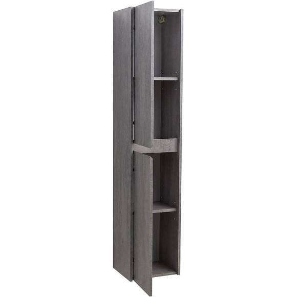 Шкаф пенал BelBagno Kraft 33 L KRAFT-1600-2A-SC-CG-L подвесной Cemento Grigio Шкаф пенал BelBagno Kraft 33 L KRAFT-1600-2A-SC-CG-L подвесной Cemento Grigio