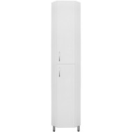 Шкаф пенал Style Line Веер 30 угловой Белый глянец