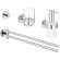Набор аксессуаров для ванной Grohe Essentials 40846001 Хром Набор аксессуаров для ванной Grohe Essentials 40846001 Хром