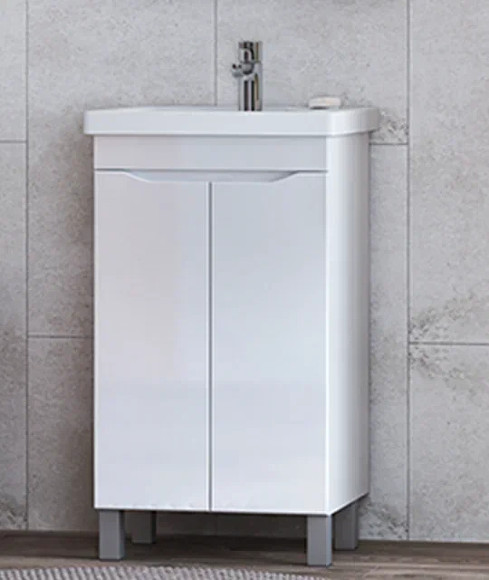 Тумба под раковину Vigo Grani 50 tn.GRI.FOS.50.2D Белая