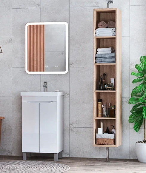 Тумба под раковину Vigo Grani 50 tn.GRI.FOS.50.2D Белая