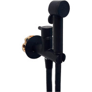 Гигиенический душ со смесителем Webert Elio EL870303560PVC Черный матовый Гигиенический душ со смесителем Webert Elio EL870303560PVC Черный матовый