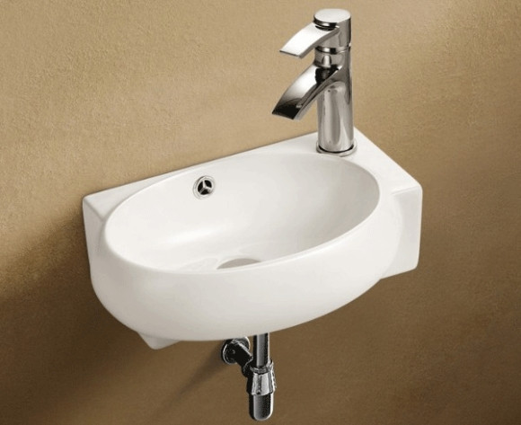 Раковина WeltWasser Aisbach 5011 R 43 10000003875 Белый глянец