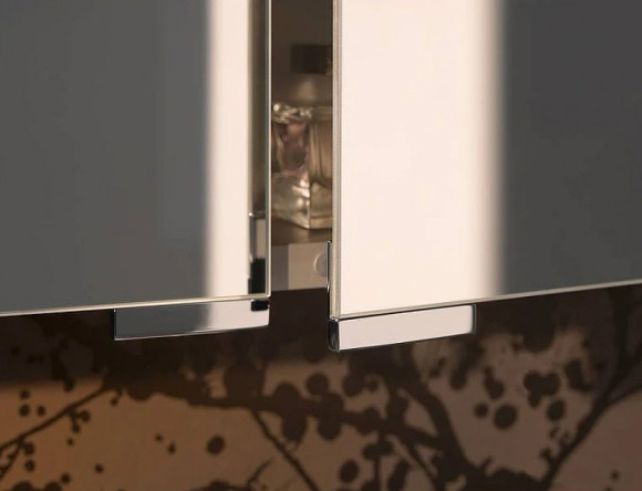 Зеркальный шкаф Keuco Royal Universe 80 12703171301 с подсветкой Серебристый