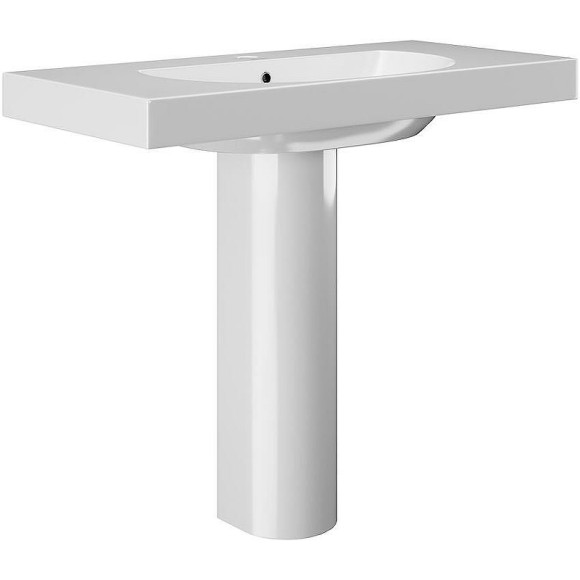 Раковина Kerama Marazzi Buongiorno 100 BG.wb.100 Белая глянцевая