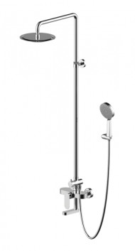 Душевая система Bravat Gina F665104C-A Хром