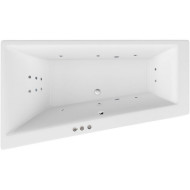 Акриловая ванна Excellent Sfera 170x100 L WAEX.SFL17.SMART.CR с гидромассажем