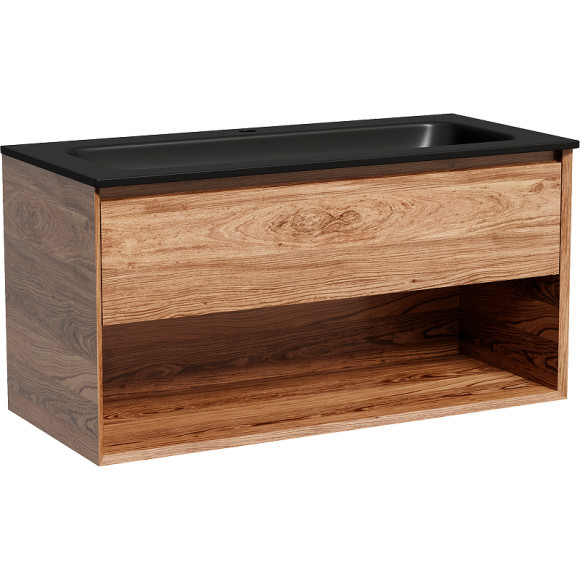 Тумба под раковину Sancos Marmi 1.0 100 MR1.0100ECH подвесная Дуб чарльстон