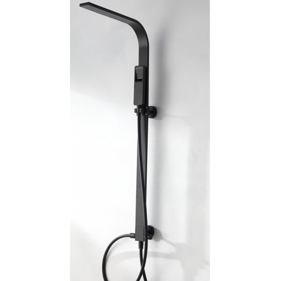 Душевая система Bravat Arc D224K-ENG Черная