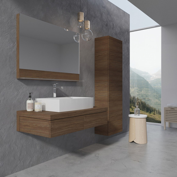 Зеркало Ravak Formy 80 X000001049 Орех Зеркало Ravak Formy 80 X000001049 Орех