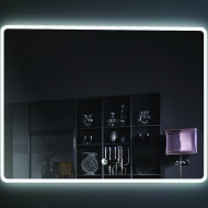 Зеркало Esbano 120 ESMI2073YDS с подсветкой с сенсорным выключателем с подогревом и часами