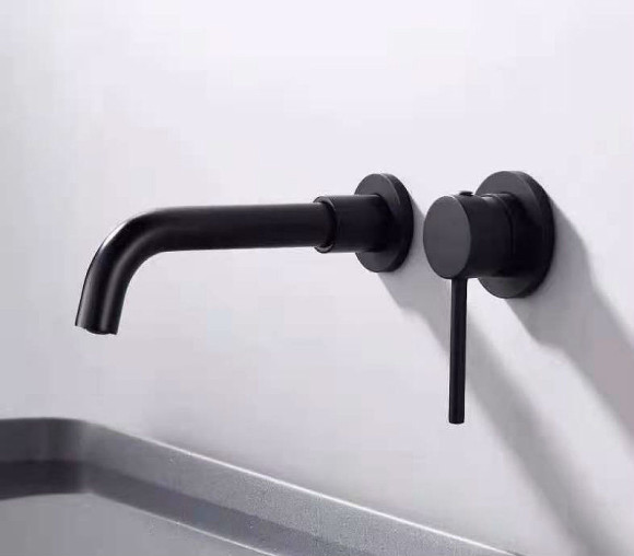 Смеситель для раковины Orange Karl M05-722b Черный