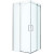 Душевой уголок Berges Melita 100х100 061024 профиль Хром стекло прозрачное