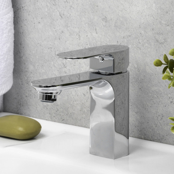 Смеситель для раковины WasserKRAFT Dinkel 5803 Хром Смеситель для раковины WasserKRAFT Dinkel 5803 Хром