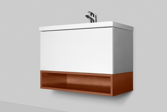 Полка AM.PM Gem 75 M90OHX0750NF Орех Полка AM.PM Gem 75 M90OHX0750NF Орех