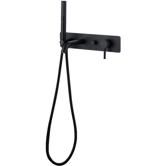 Смеситель для ванны Allen Brau Priority 5.31006-31 Черный матовый Смеситель для ванны Allen Brau Priority 5.31006-31 Черный матовый